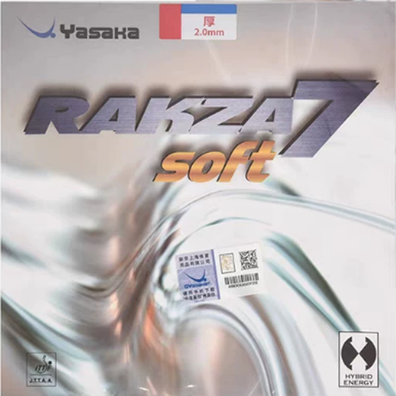 Table Tennis Rubber Review - original yasaka RAKZA 7 soft (B-77)