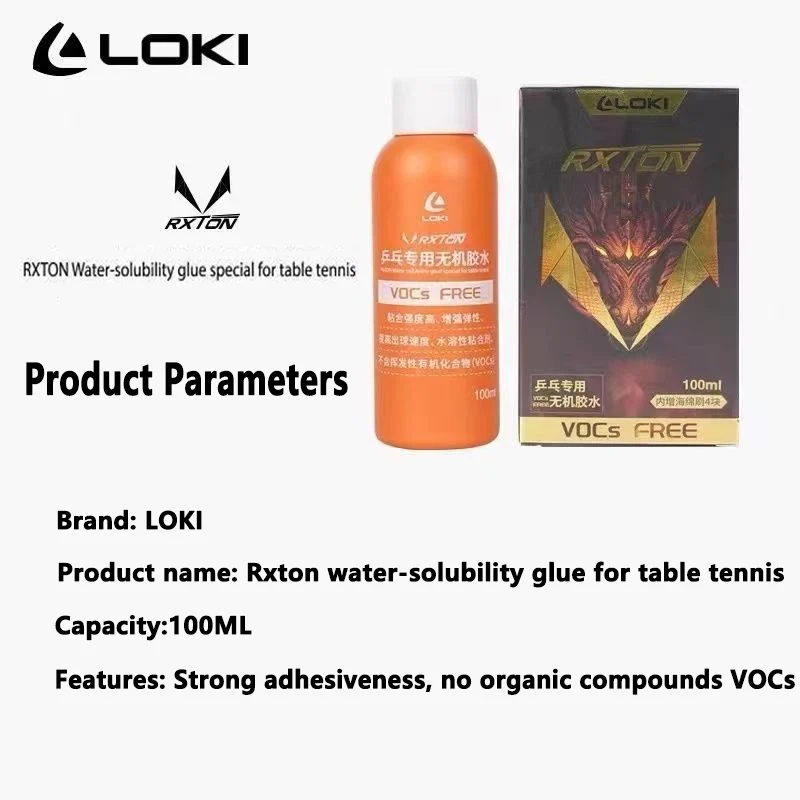 LOKI Waterbased Glue 100ml Wat - Table Tennis Venue review and price