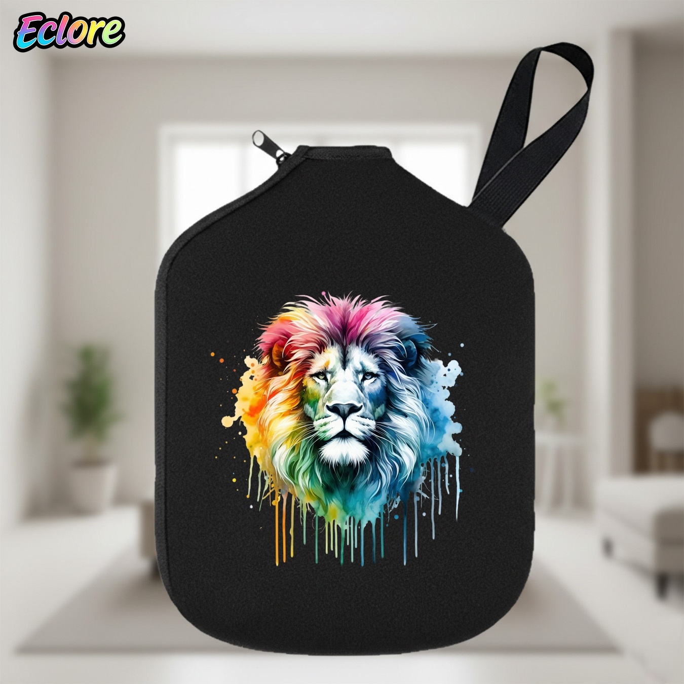 Colorful Watercolor Lion Head  - Table Tennis Table review and price