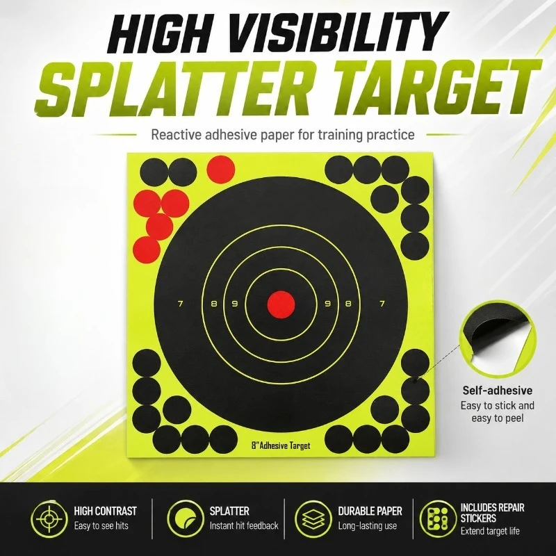 Easy‑to‑Peel Self‑Stick Practi - Practice Target Board review and price