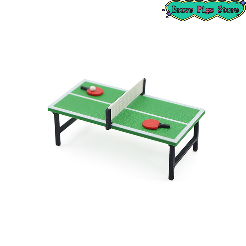 1:12 Miniature Table Tennis Ra - Table Tennis Venue review and price