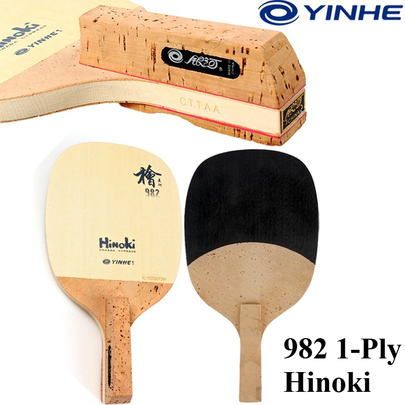 YINHE 982 1-Ply Solid Hinoki T - Table Tennis Table review and price