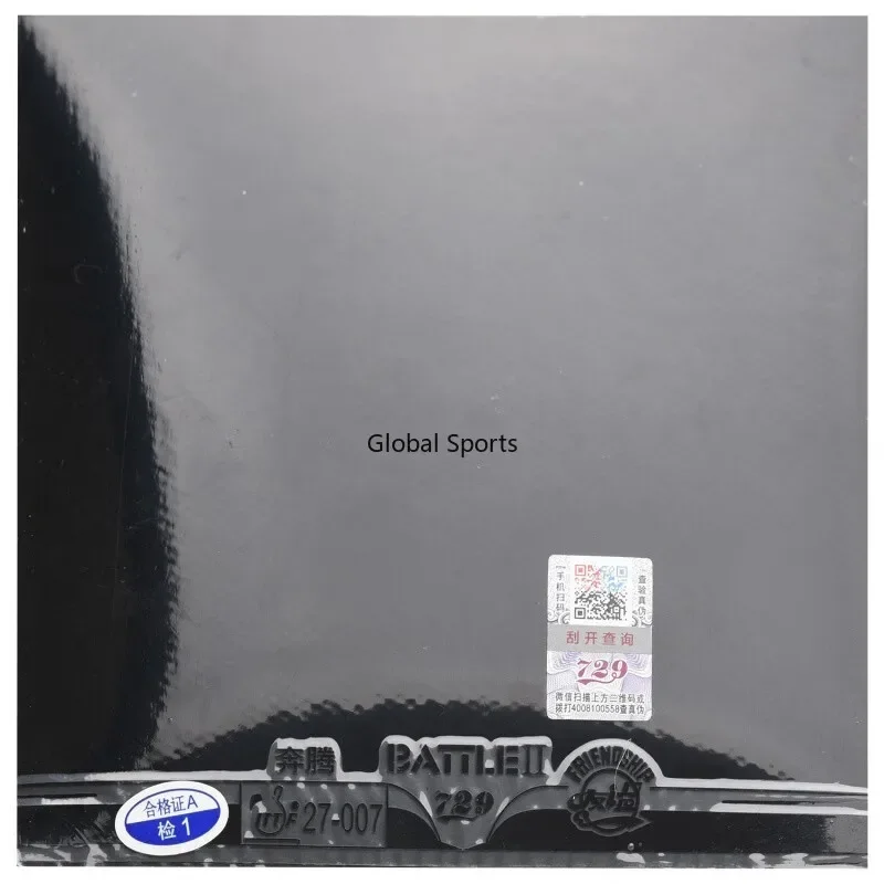 Original 729 BATTLE 2 NATIONAL - Table Tennis Rubber Review review and price