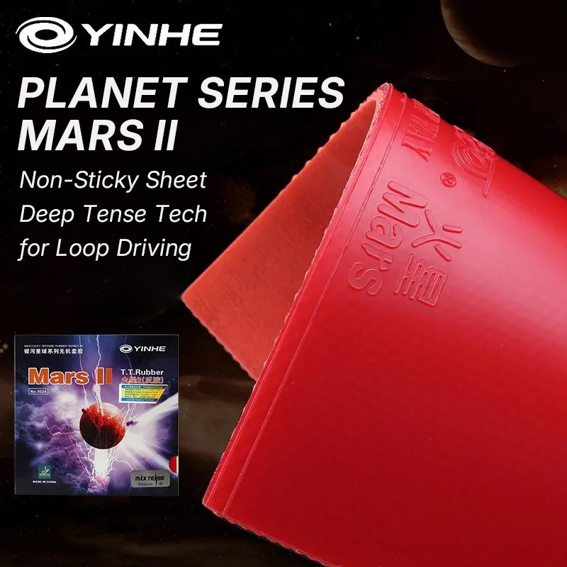 YINHE MARS 2 Table Tennis Rubb - Table Tennis Xiom Rubber review and price