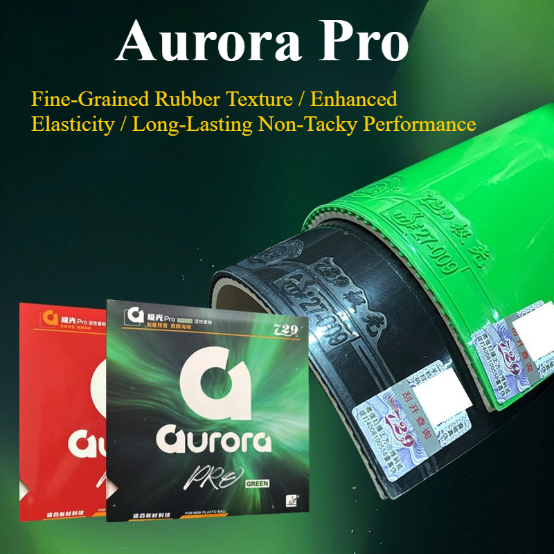 729 Friendship Aurora Pro Gree - Table Tennis Rubber Review review and price