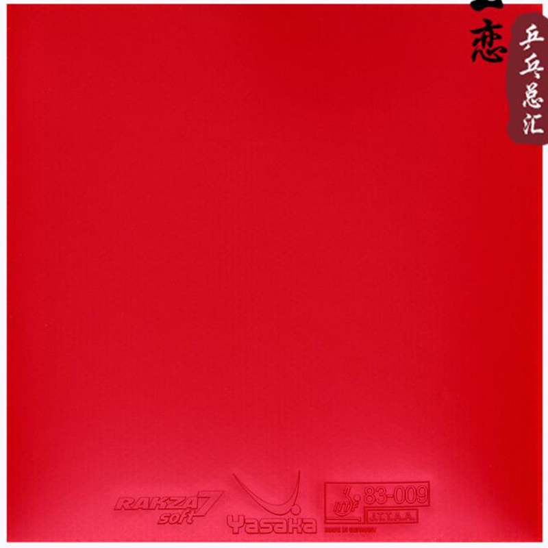 original yasaka RAKZA 7 soft ( - Table Tennis Rubber Review review and price