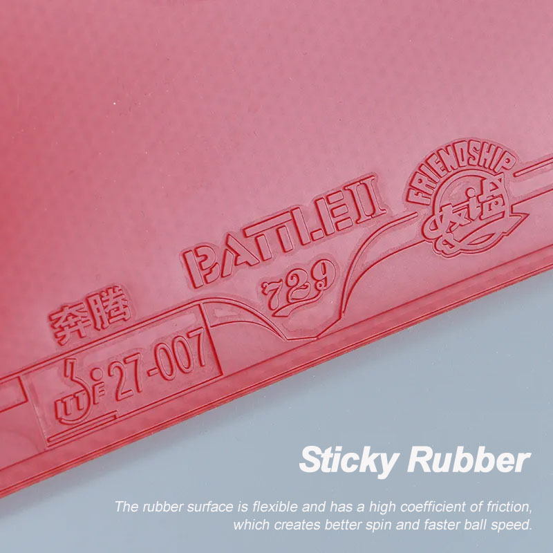 729 Battle 2 Table Tennis Rubb - Table Tennis Rubber Review review and price